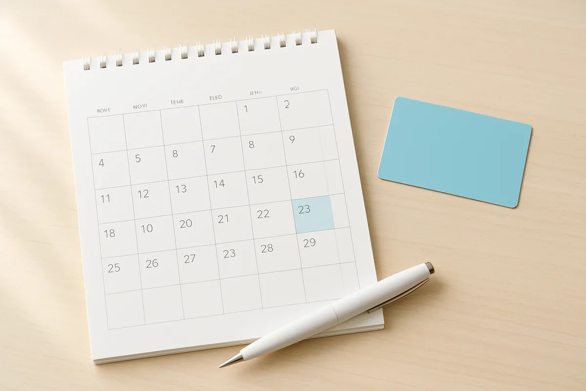 締め日は一カ月分の請求対象を区切る日